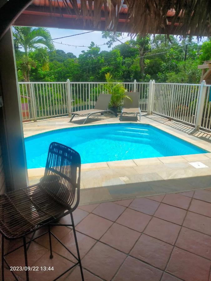 Douceur Des Hauteurs Bas De Villa, Piscine Privee سانت لوسي المظهر الخارجي الصورة